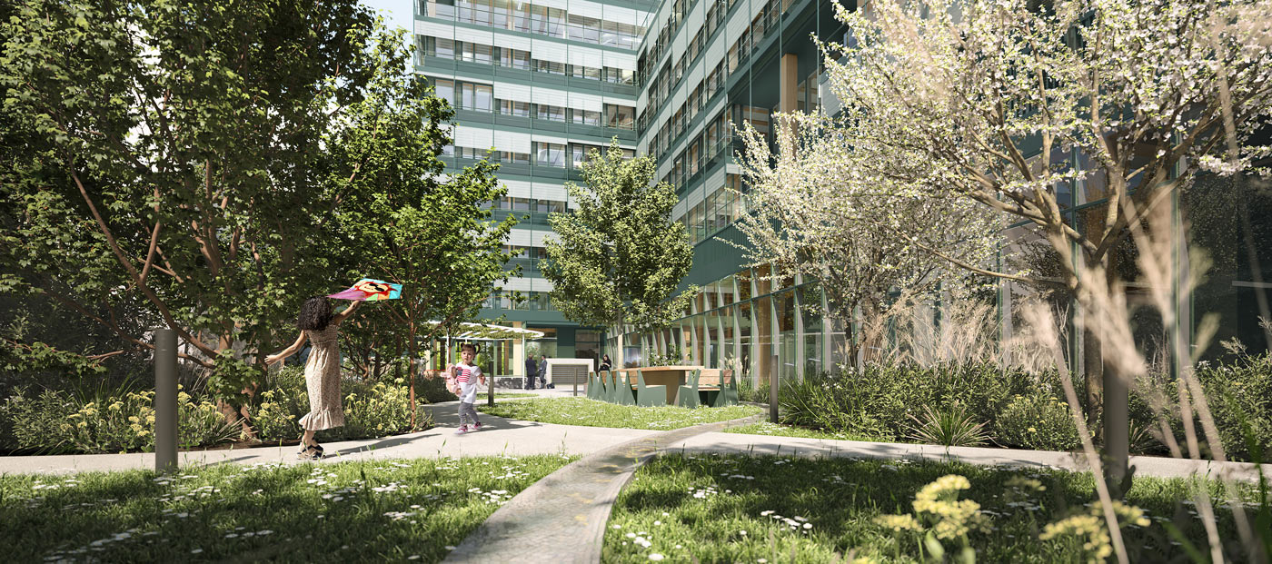 Außenanlagen UmweltHaus Nürnberg